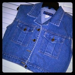 Vintage Jordache Jean Vest